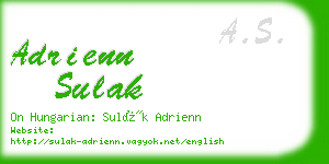 adrienn sulak business card